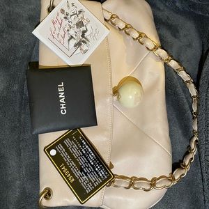 Chanel Queball foldover bag